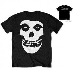 Misfits - Unisex T-Shirt: Classic Fiend Skull (Back Print)