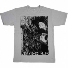 Radiohead - Scribble Uni Grey T-Shirt
