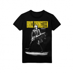 Bruce Springsteen - Unisex T-Shirt: Winterland Ballroom Guitar