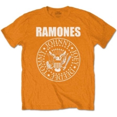 Ramones - Ramones Kids T-Shirt: Presidential Seal Orange