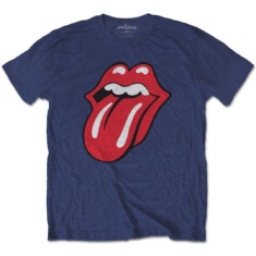 Rolling Stones - The Rolling Stones Kids T-Shirt: Classic Tongue Navy