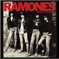 Ramones - FRIDGE MAGNET: ROCKET TO RUSSIA
