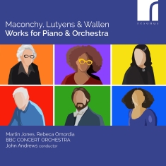 Maconchy Elizabeth Lutyens Elisa - Works For Piano & Orchestra