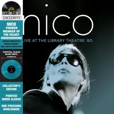 Nico - Live At The -Rsd- Library Theatre '80 / Crystal Clear Blue
