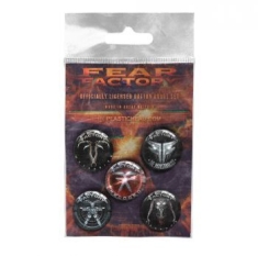 Fear Factory - Button Badge Set Albums 2010-2021