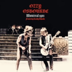 Ozzy Osbourne - Montreal 1981 (Red Vinyl Lp)