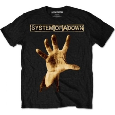 System Of A Down - System Of A Down Unisex T-Shirt: Hand