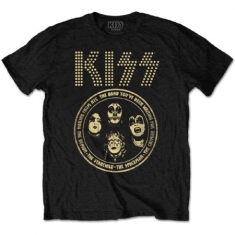 Kiss - KISS Unisex T-Shirt: Band Circle