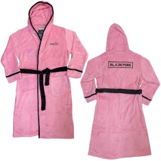 Blackpink - Logo Uni Pink Bath Robe: S