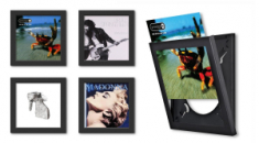 Show And Listen - Black LP Flip Frame 4-Pack