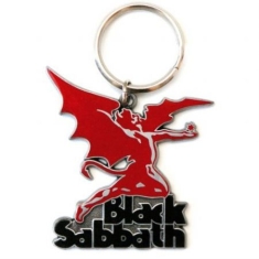 Black Sabbath - Keychain: Daemon (Enamel In-fill)