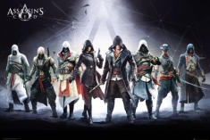Assassins Creed Characters Poster