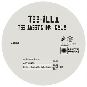 Tee Illa - Tee Meets Dr. Solo (Blue Vinyl)