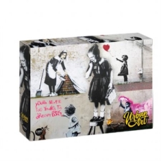 Banksy - Banksy Girl On A Stool (1000Pc) Puzzle