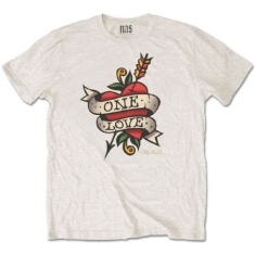 Nas - Nas Unisex T-Shirt: Love Tattoo