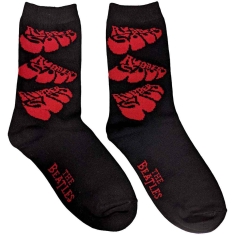 The beatles - Unisex Ankle Socks: Rubber Soul (UK Size 7 - 11)
