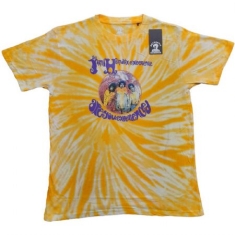 Jimi Hendrix - Unisex T-Shirt: Are You Experienced (Dip-Dye)