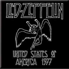 Led Zeppelin - Fridge Magnet: 1977 USA Tour