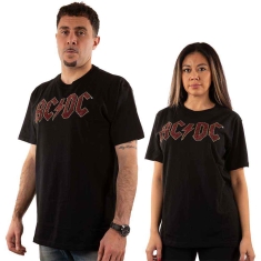 AC/DC - AC/DC Unisex T-Shirt: Full Colour Logo (Diamante)