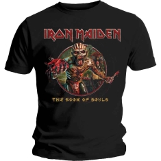 Iron Maiden - Iron Maiden Unisex T-Shirt: Book of Souls Eddie Circle