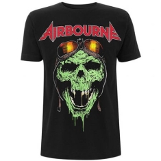 Airbourne - Airbourne Unisex T-Shirt: Hell Pilot Glow