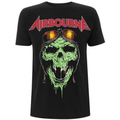 Airbourne - Airbourne Unisex T-Shirt: Hell Pilot Glo