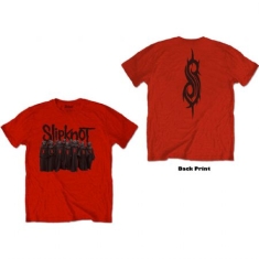 Slipknot - Slipknot Unisex T-Shirt: Choir (Back Print)