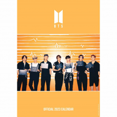 BTS - BTS 2023 Calendar A3 Deluxe, Plastic Free, Official Product