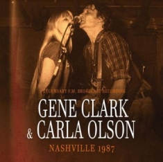 Clark Gene And Carla Olson - Nashville 1987 - Radio Broadcast
