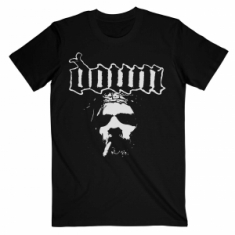Down -  Unisex T-Shirt: Face (black) (M)