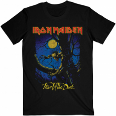 Iron Maiden -  Iron Maiden Unisex T-Shirt: Fear of the Dark Moonlight (black) (M)