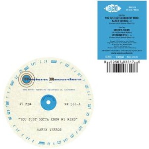 Karen Verros - You Just Gotta Know My Mind / Karen