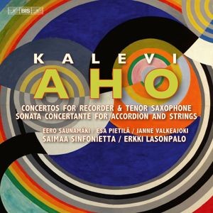 Kalevi Aho - Concertante Works For Recorder, Sax