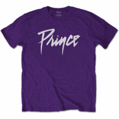 Prince - Logo (Small) Unisex Purple T-Shirt