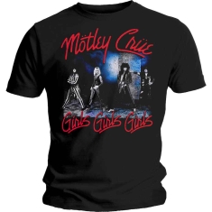 Motley Crue - Smokey Street (X-Large) Unisex T-Shirt