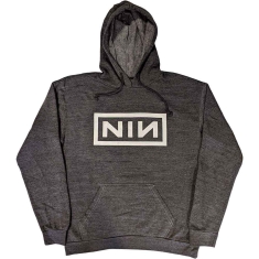 Nine Inch Nails - Classic Logo (Grey) Uni Pullover Hoodie