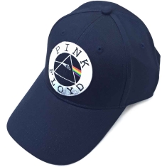 Pink Floyd - Circle Logo Navy Baseball C