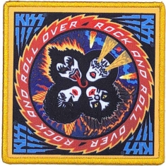 Kiss - KISS STANDARD PATCH: ROCK AND ROLL OVER 