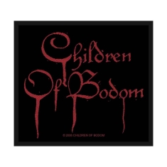 Children Of Bodom - CHILDREN OF BODOM STANDARD PATCH: BLOOD LOGO (LOOSE)