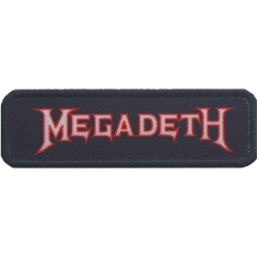 Megadeth - MEGADETH STANDARD PATCH: LOGO OUTLINE
