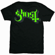 Ghost - Ghost Unisex T-Shirt: Green/Grey Keyline