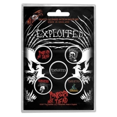 The Exploited - Button Badge Pack: Punks Not Dead (Retai