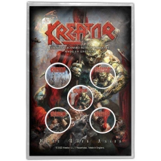 Kreator - Button Badge Pack: Hate Uber Alles