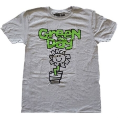 Green Day - Unisex T-Shirt: Flower Pot (XX-Large)