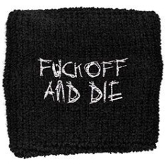 Darkthrone - Fabric Wristband: Fuck Off And Die (Loos