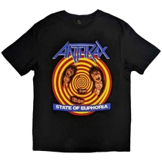 Anthrax - Unisex T-Shirt: State of Euphoria (Large)
