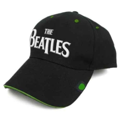 The Beatles - Drop T Logo Sandwich Peak Baseball C