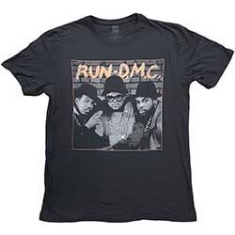 Run DMC - Unisex T-Shirt: B&W Photo (Small)