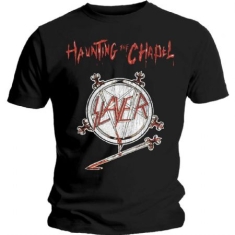 Slayer - Unisex T-Shirt: Haunting the Chapel (Large)