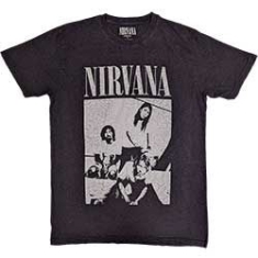 Nirvana - Unisex T-Shirt: Sitting (Distressed) (XX-Large)